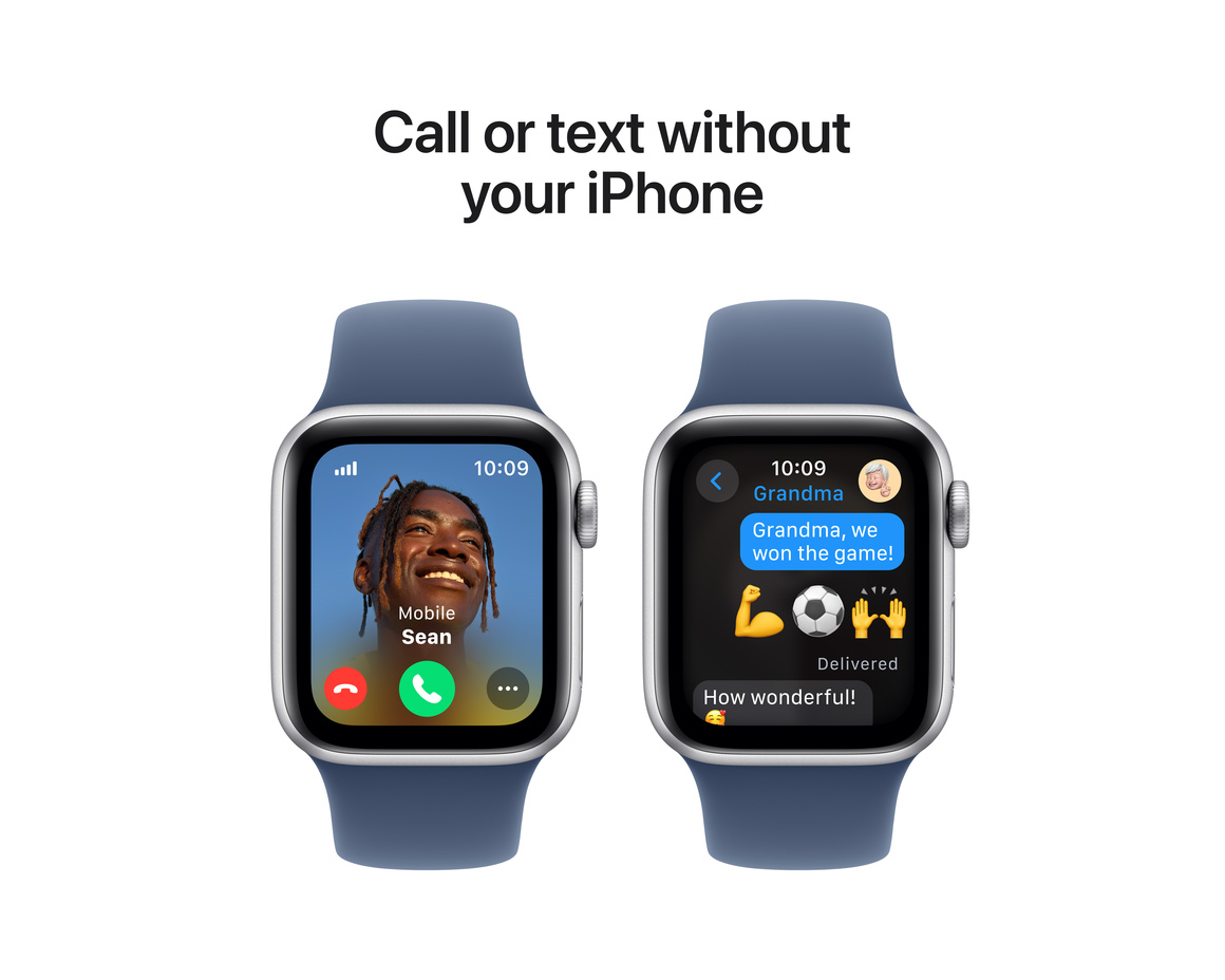 Apple Watch SE Silver 40mm GPS + Cellular S/M