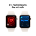 Apple Watch SE Stjärnglans 44mm GPS + Cellular S/M