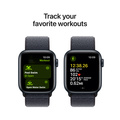 Apple Watch SE med Sportloop 2024 Midnatt 40mm GPS + Cellular