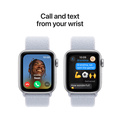 Apple Watch SE med Sportloop 2024 Silver 40mm GPS