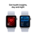 Apple Watch SE med Sportloop 2024 Silver 40mm GPS