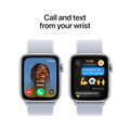 Apple Watch SE med Sportloop 2024 Silver 44mm GPS