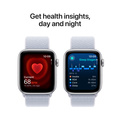 Apple Watch SE med Sportloop 2024 Silver 44mm GPS