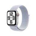 Apple Watch SE med Sportloop 2024 Silver 40mm GPS + Cellular