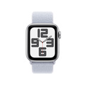 Apple Watch SE med Sportloop 2024 Silver 40mm GPS + Cellular