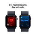 Apple Watch SE med Sportloop 2024 Midnatt 44mm GPS + Cellular