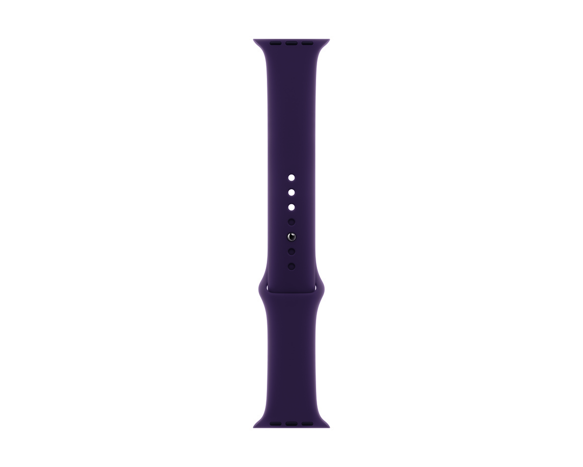 Apple Watch 46mm Plommon Sportband M/L