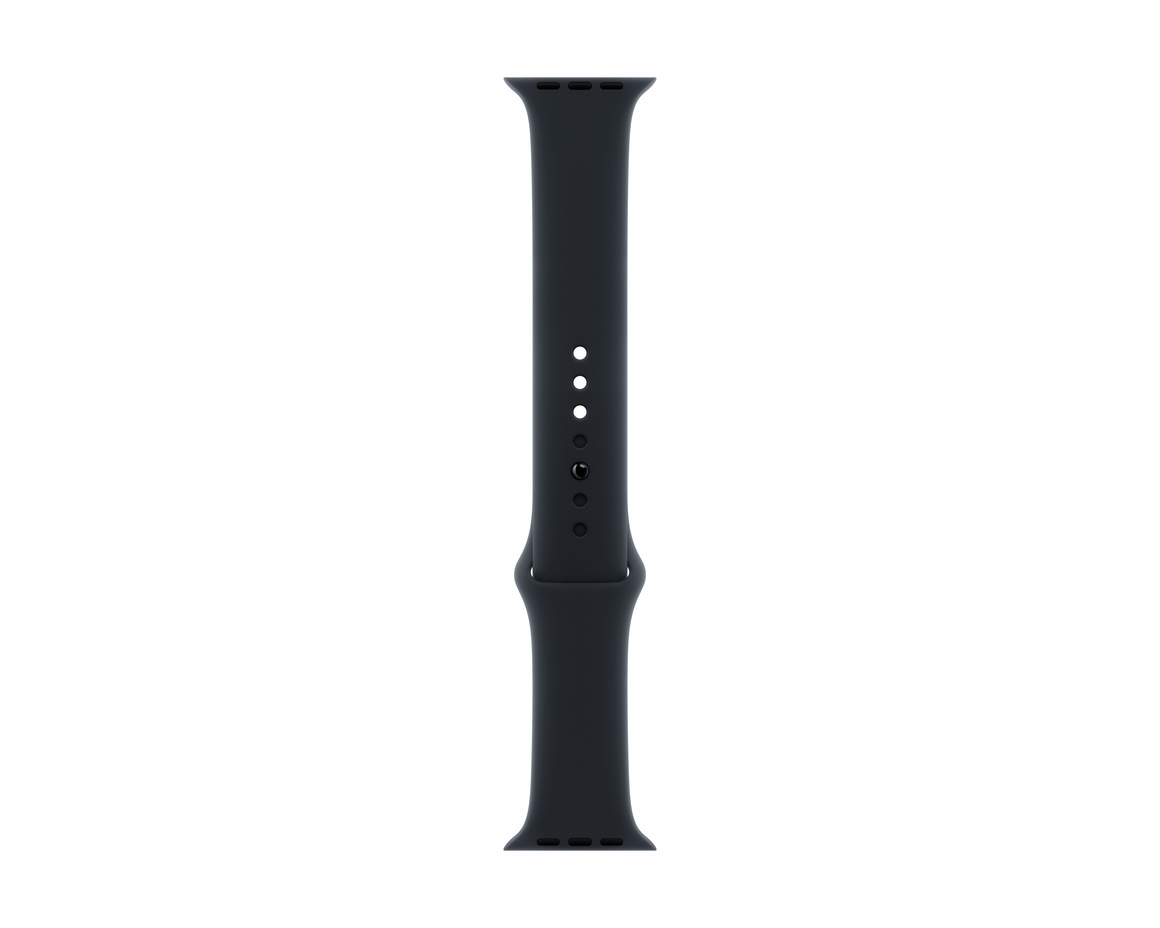 Apple Watch 46mm Midnatt Sportband S/M