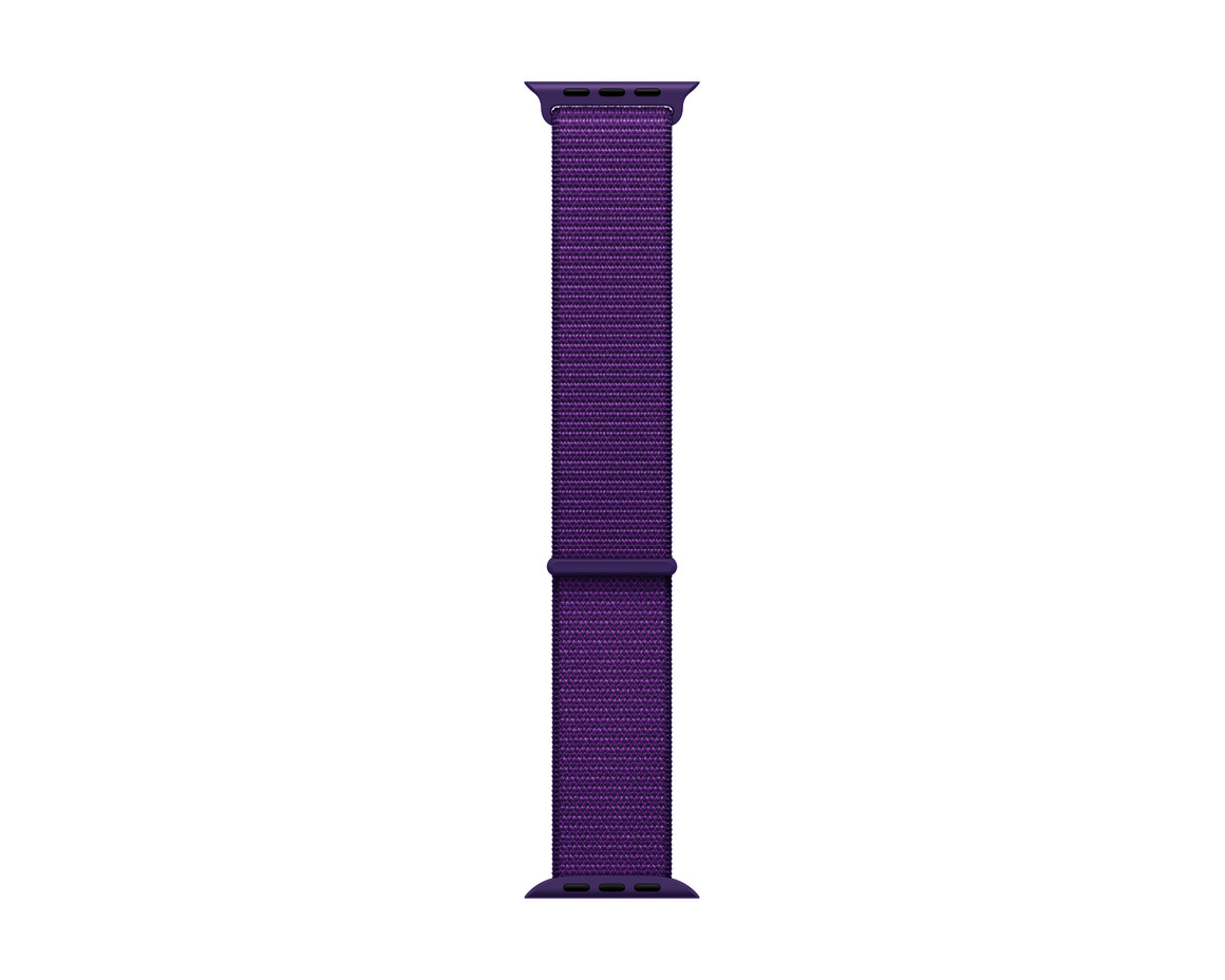 Apple Watch 42mm Plommon Sportloop