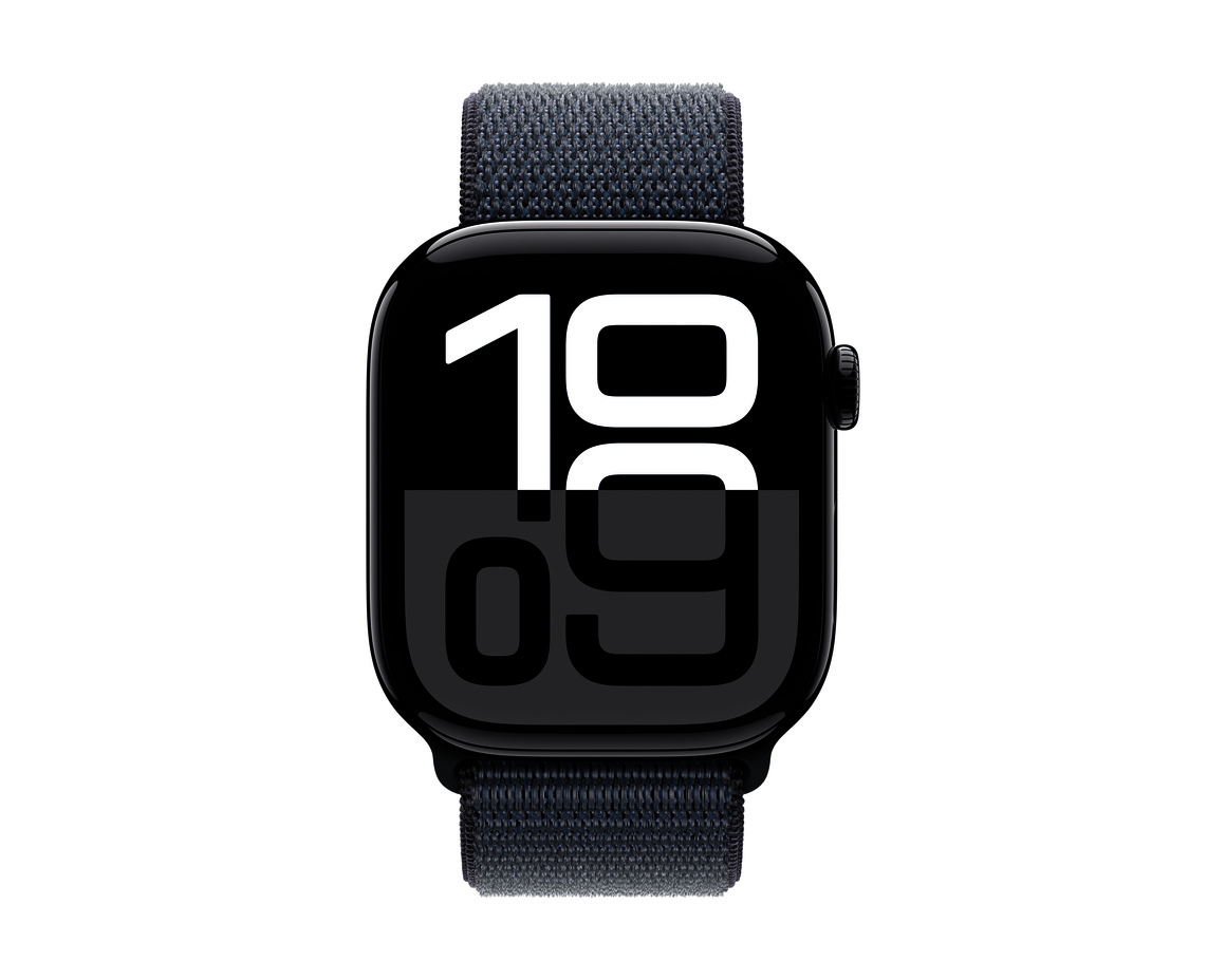 Apple Watch 46mm Svartlila Sportloop