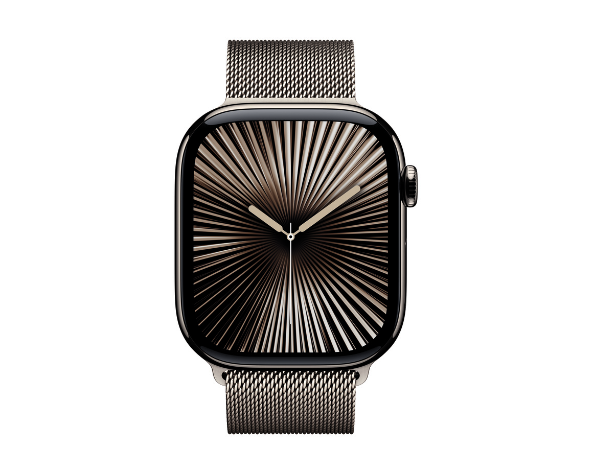 Apple Watch 46mm Naturlig Milanesisk Loop S/M