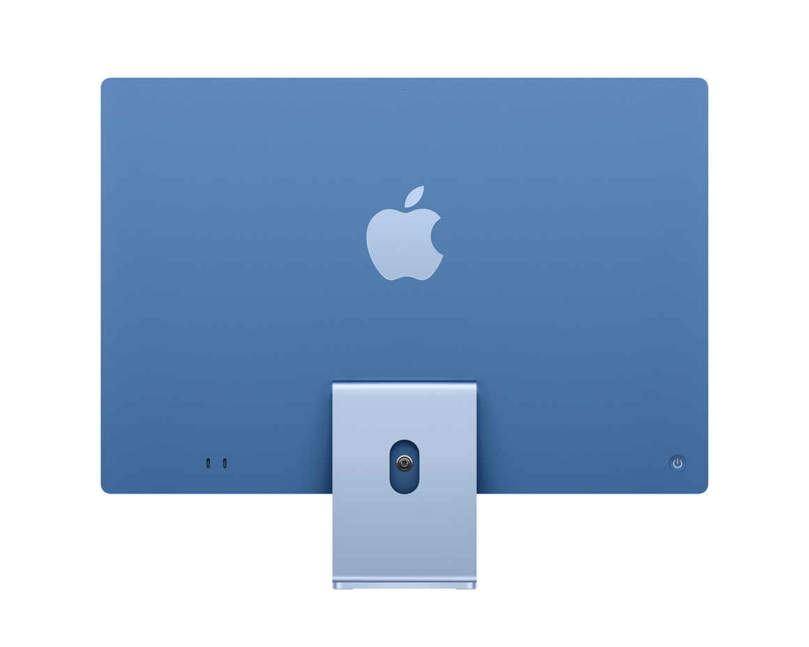 iMac 24 Retina 4.5K (2024) M4 8-core CPU, 8-core GPU/16GB/256GB SSD Blå