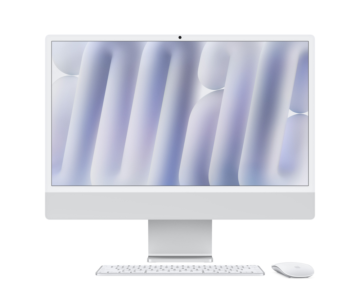 iMac 24 Retina 4.5K (2024) M4 10-core CPU, 10-core GPU/16GB Silver 256 GB