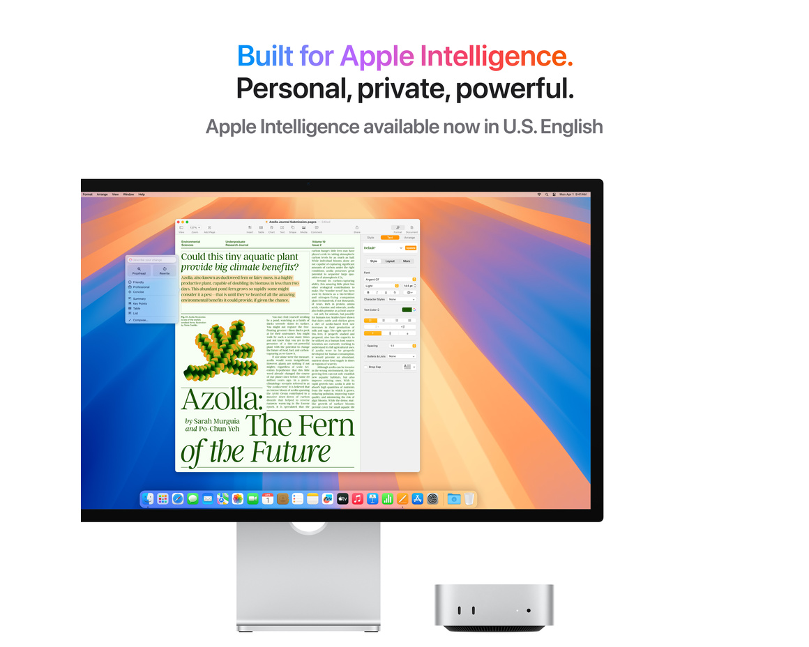 Mac mini M4 10‑core CPU, 10‑core GPU/16GB/512GB SSD