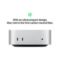 Mac mini: Apple M4 10‑core CPU, 10‑core GPU/24 GB/512 GB