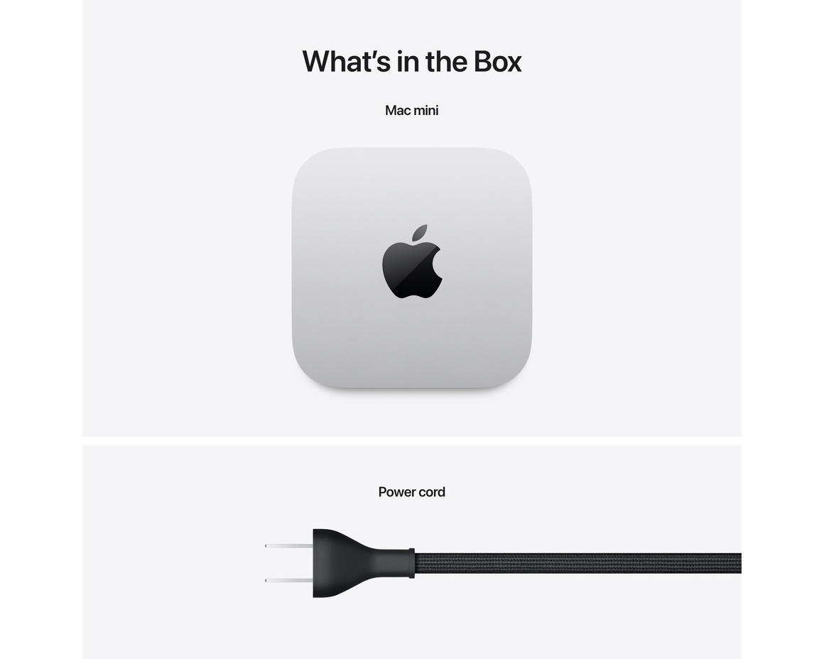 Mac mini M4 10‑core CPU, 10‑core GPU/16GB/512GB SSD