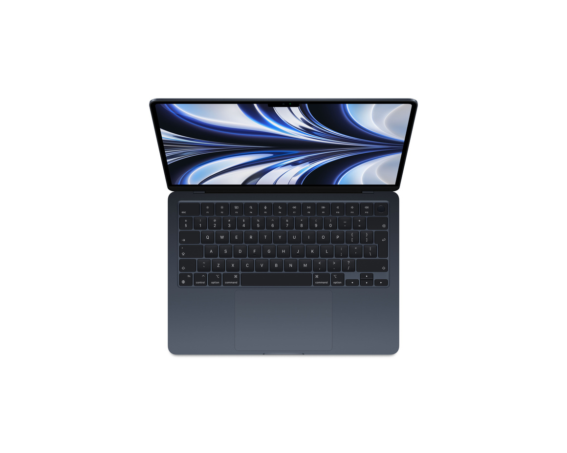 MacBook Air 13 M2 8-core CPU, 8-core GPU/16GB/256GB Midnatt