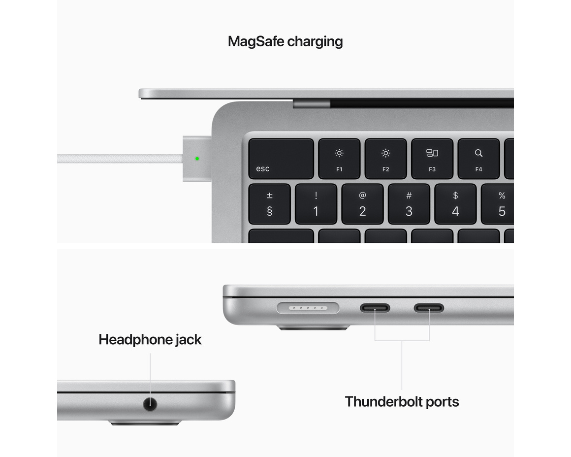 MacBook Air 13 M2 8-core CPU, 8-core GPU/16GB/256GB Silver