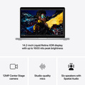 MacBook Pro 14 M4 Max 14‑core CPU, 32‑core GPU/36GB/1TB SSD Silver