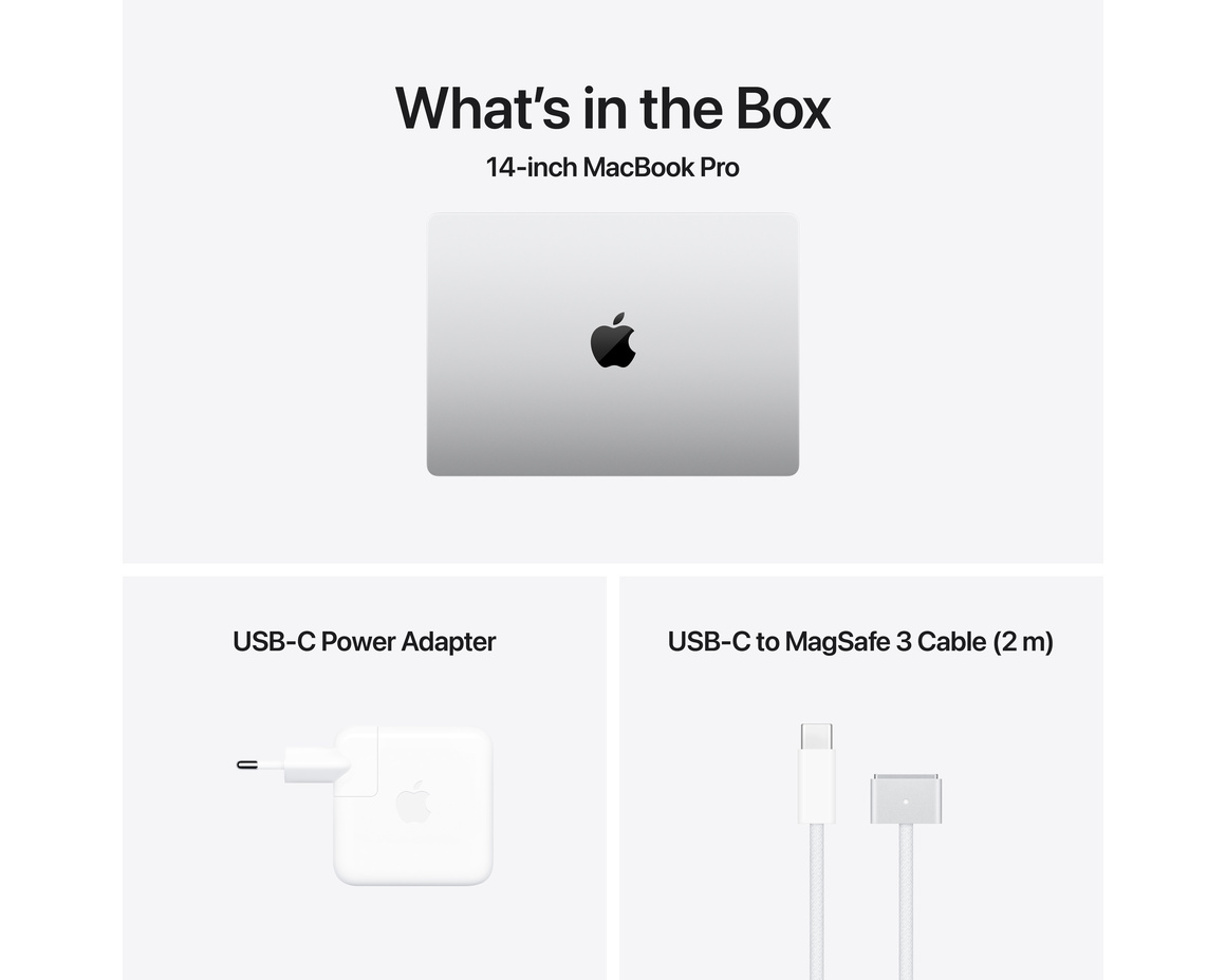 MacBook Pro 14 M4 Max 14‑core CPU, 32‑core GPU/36GB/1TB SSD Silver