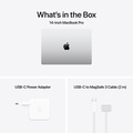 MacBook Pro 14 M4 Max 14‑core CPU, 32‑core GPU/36GB/1TB SSD Silver