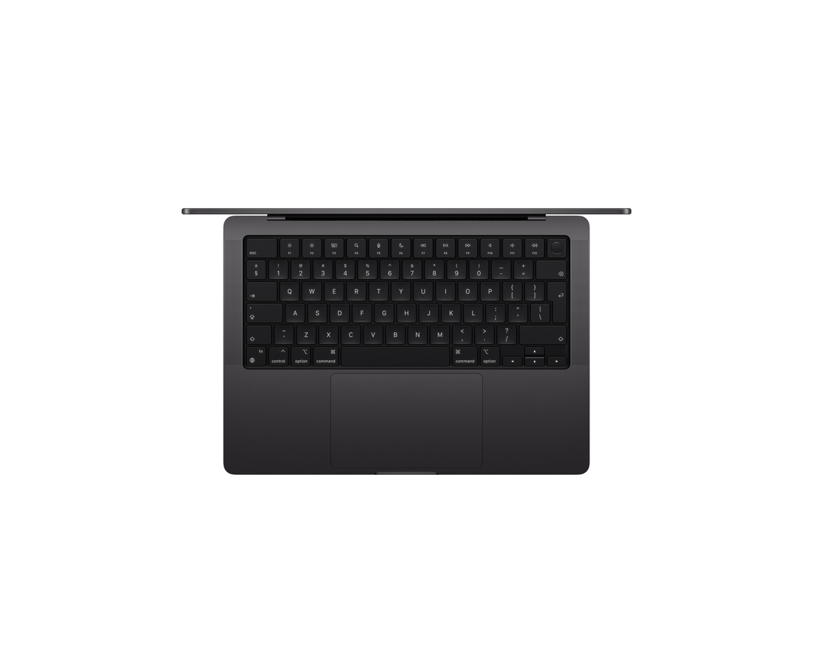 MacBook Pro 14 M4 Max 14‑core CPU, 32‑core GPU/36GB/1TB SSD Rymdsvart