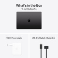 MacBook Pro 16 M4 Pro 14‑core CPU, 20‑core GPU/48GB/512GB SSD Rymdsvart
