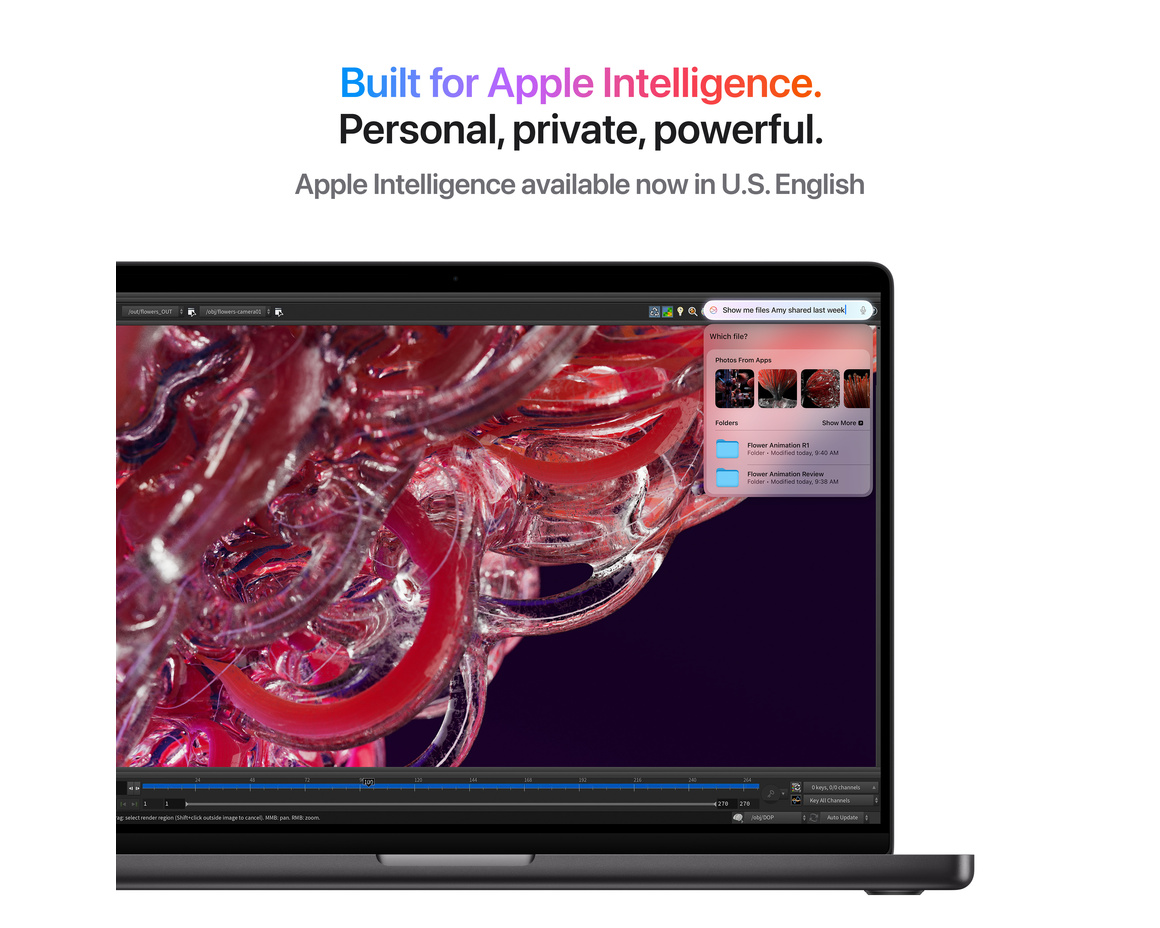 MacBook Pro 16 M4 Max 14‑core CPU, 32‑core GPU/36GB/1TB SSD Silver