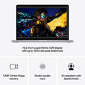 MacBook Pro 16 M4 Max 14‑core CPU, 32‑core GPU/36GB/1TB SSD Silver