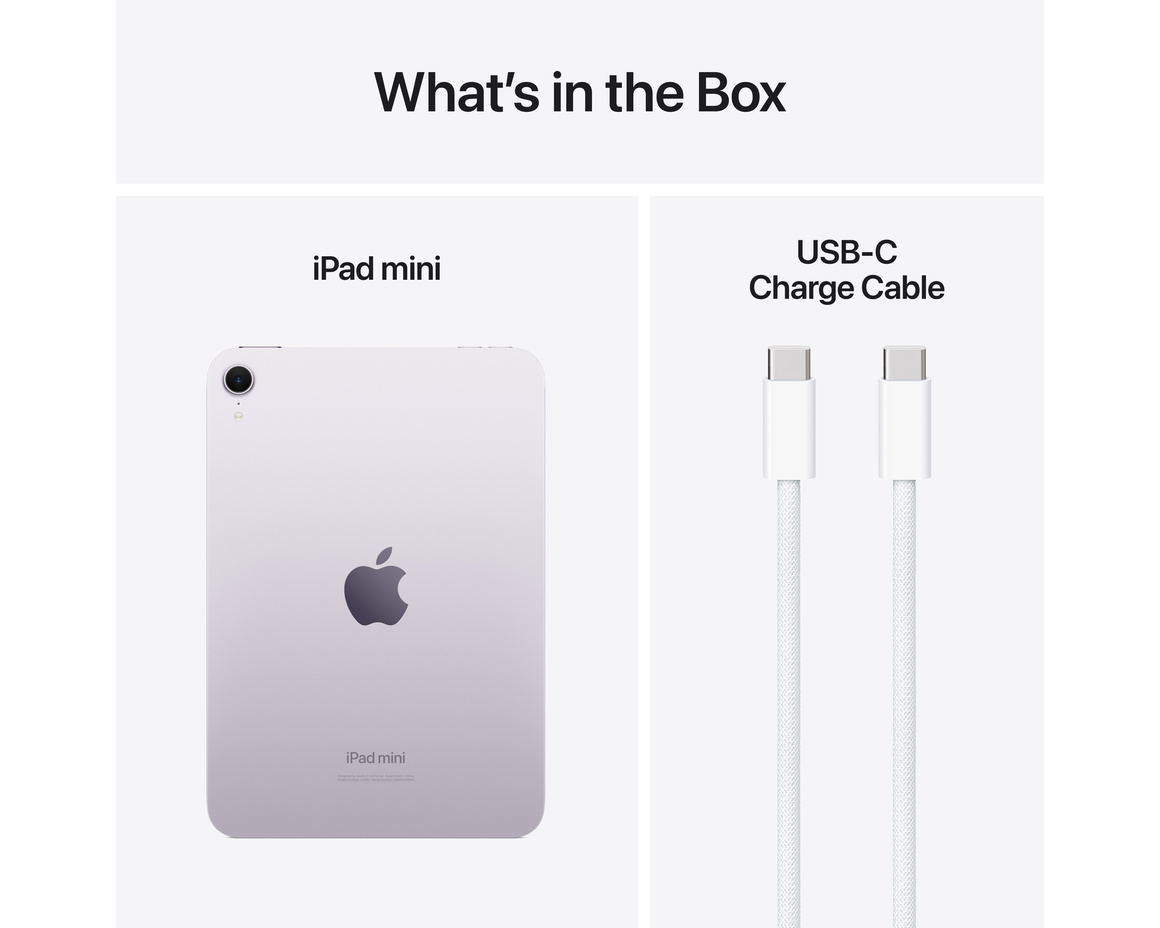Apple iPad Mini (2024) Lila 512 GB Wi-Fi