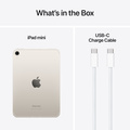 Apple iPad Mini (2024) Stjärnglans 512 GB Wi-Fi + Cellular