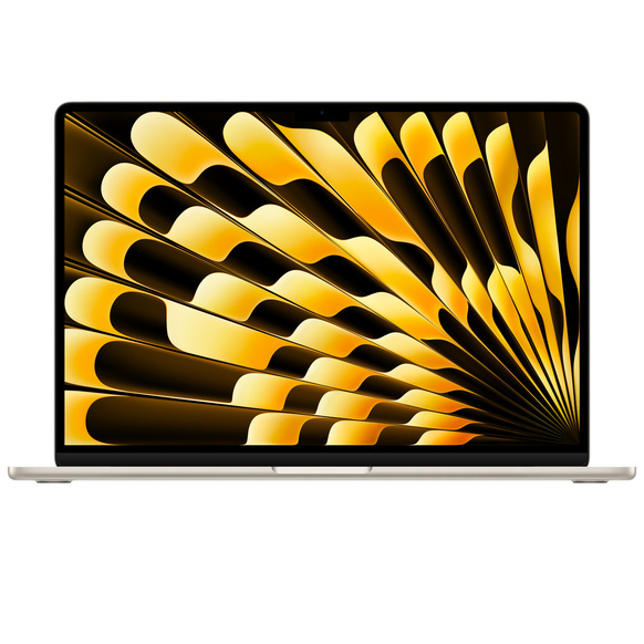 Macbook Air 15 M3 8-core CPU, 10-core GPU 8GB/256GB SSD - Stjärnglans (begagnad)