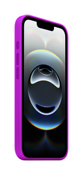 iPhone 16e Silikonskal Lila fuschia