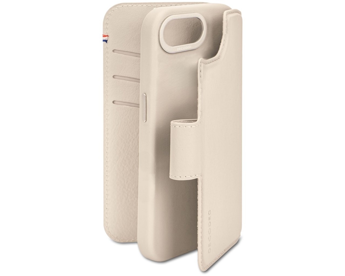 Decoded Leather Detachable Wallet till iPhone 16e Lera