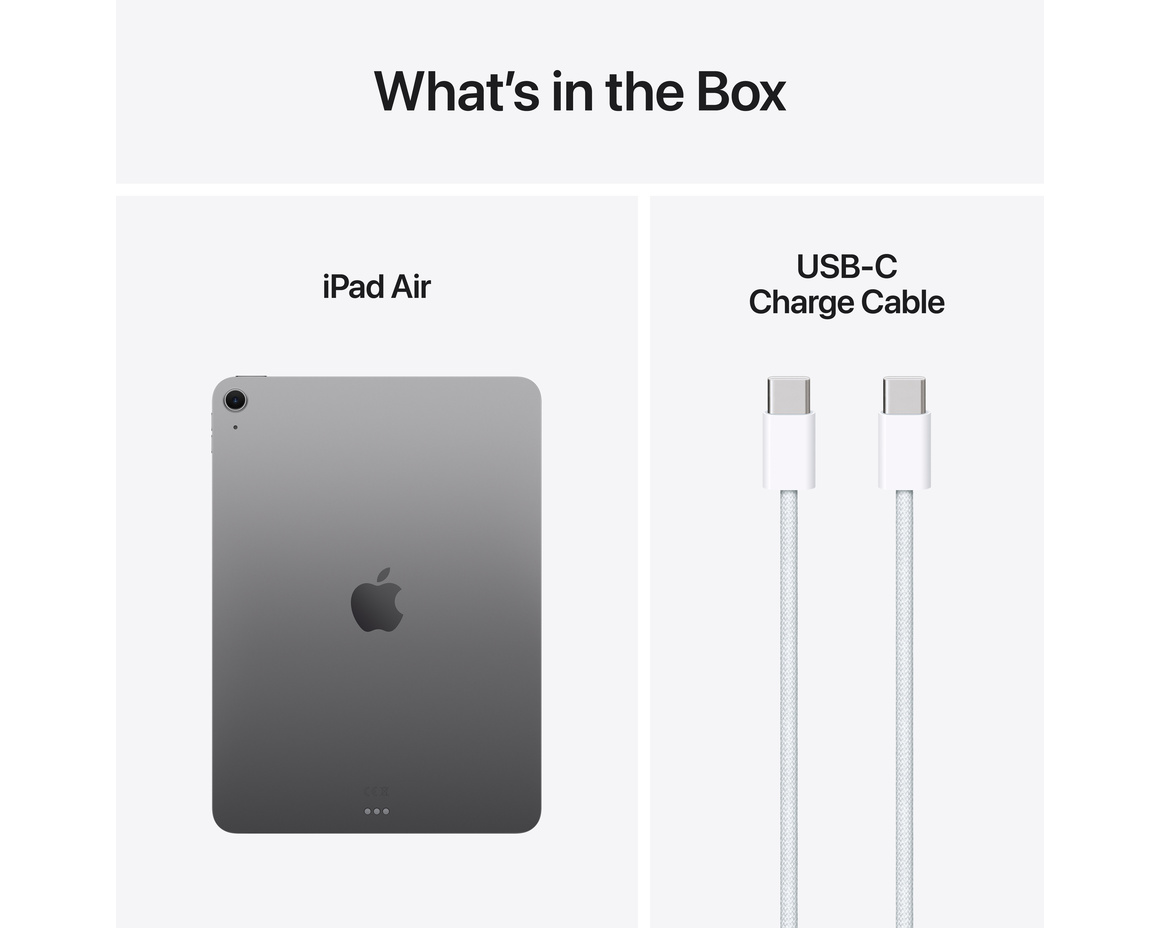iPad Air 11 M3 Wi-Fi 1TB - Rymdgrå