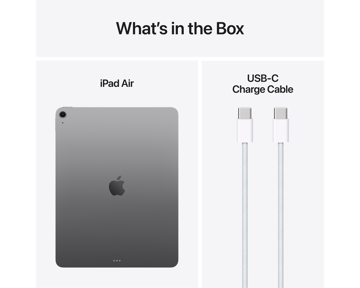 iPad Air 13 M3 Wi-Fi 128GB - Rymdgrå