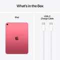 Apple iPad 11 (2025) Wi-Fi + Cellular 256GB - Rosa