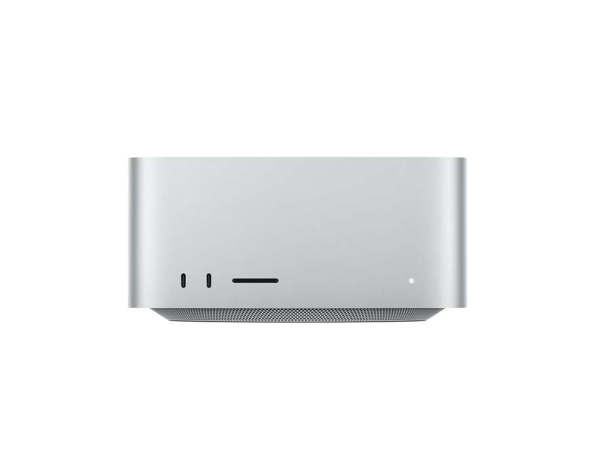 Mac Studio: Apple M4 Max chip med 14‑core CPU, 32‑core GPU, 36GB, 512GB