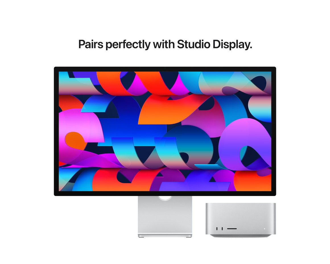 Mac Studio: Apple M4 Max chip med 14‑core CPU, 32‑core GPU, 36GB, 512GB