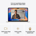 MacBook Air 13 M4 chip, 10-core CPU,8-core GPU/16GB/256GB SSD - Stjärnglans