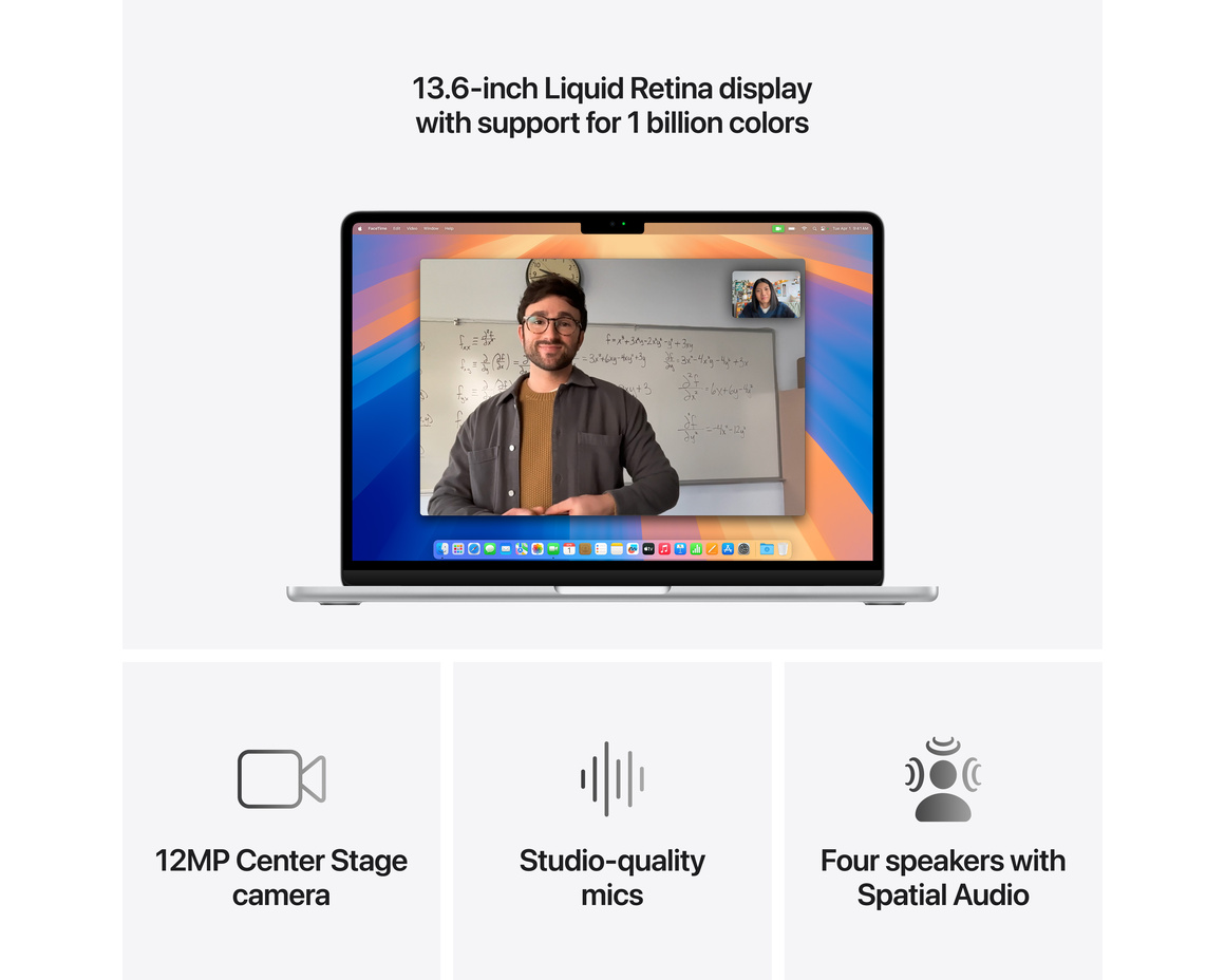 MacBook Air 13 M4 chip, 10-core CPU,10-core GPU/24GB/512GB SSD - Silver