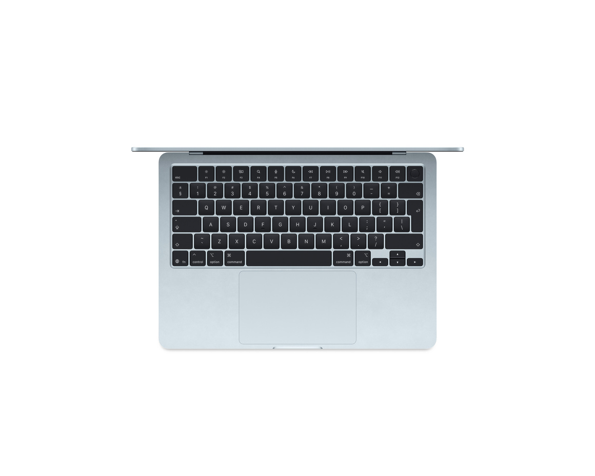 MacBook Air 13 M4 chip, 10-core CPU,8-core GPU/16GB/256GB SSD - Himmelsblå