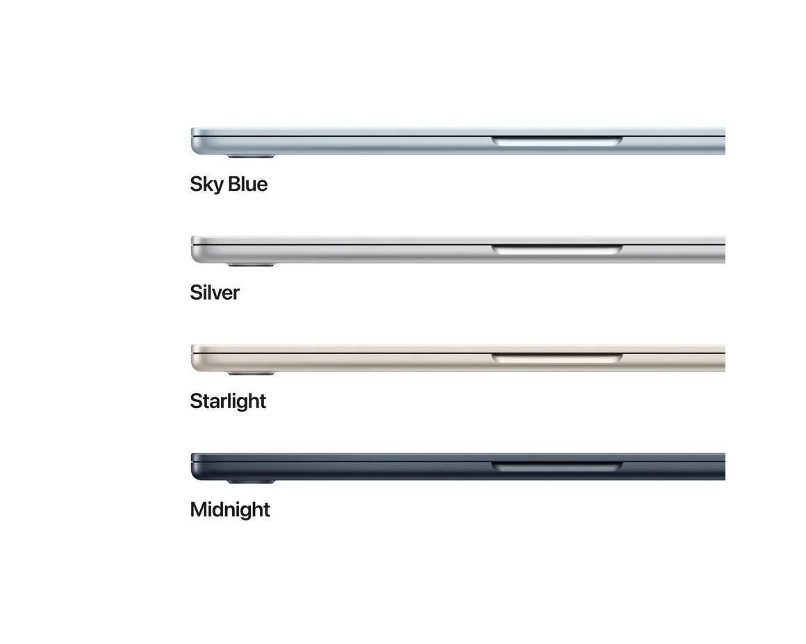 MacBook Air 13 M4 chip, 10-core CPU,8-core GPU/16GB/256GB SSD - Himmelsblå