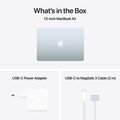 MacBook Air 13 M4 chip, 10-core CPU,8-core GPU/16GB/256GB SSD - Himmelsblå