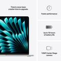MacBook Air 15 M4 chip, 10-core CPU,10-core GPU/24GB/512GB SSD - Silver
