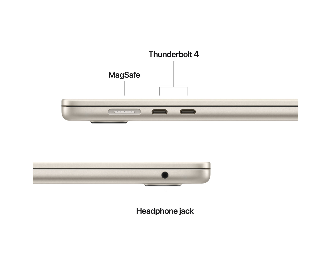 MacBook Air 15 M4 chip, 10-core CPU,10-core GPU/16GB/512GB SSD - Stjärnglans