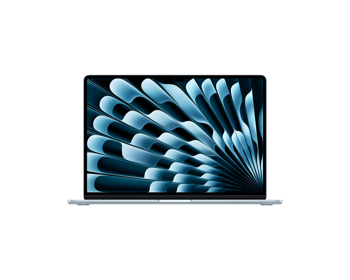MacBook Air 15 M4 chip, 10-core CPU,10-core GPU/16GB/512GB SSD - Himmelsblå