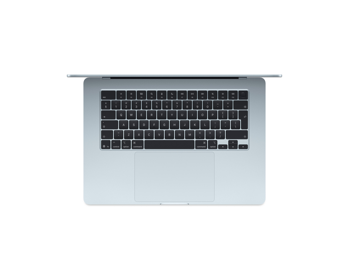MacBook Air 15 M4 chip, 10-core CPU,10-core GPU/16GB/512GB SSD - Himmelsblå
