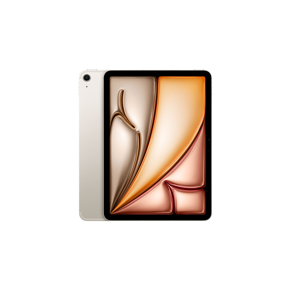 iPad Air 11" (2024) Wi-Fi 128GB - Stjärnglans (begagnad) - Gradering A