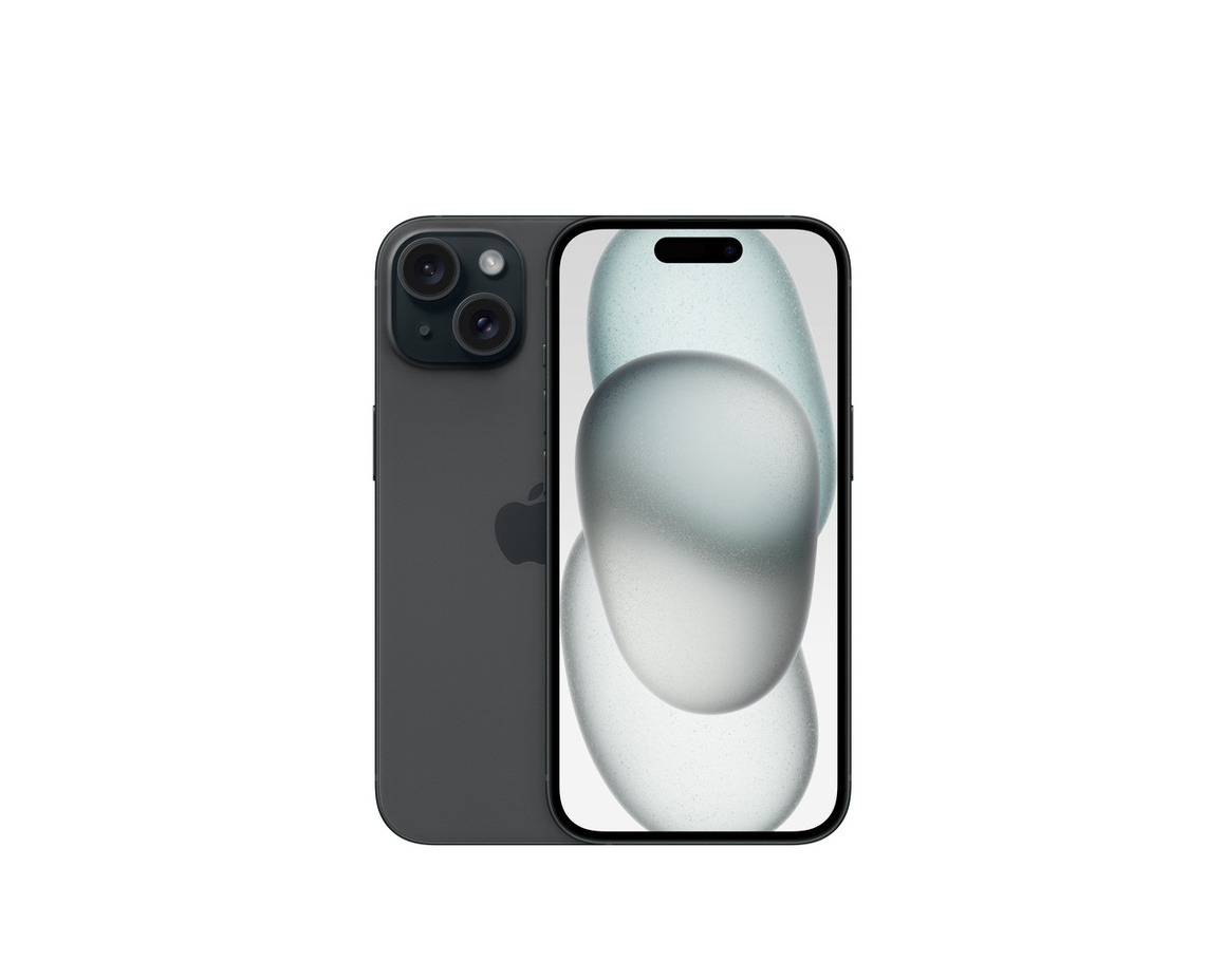 iPhone 15 128GB Svart - Gradering A (begagnad)